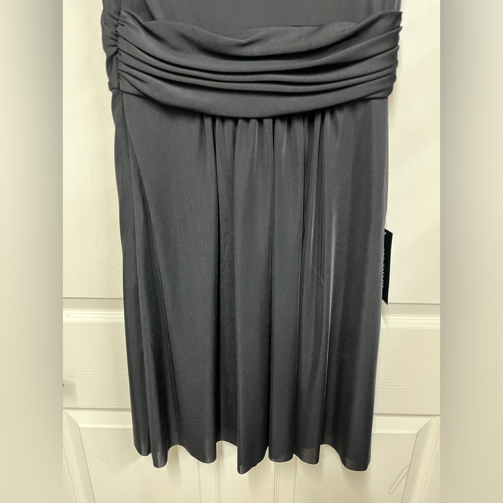 NEW Ann Taylor Draped Cowl Neck Midi Dress NWT - Picture 4 of 10